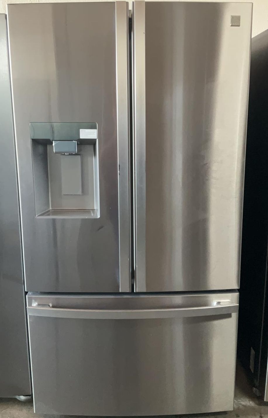 Kenmore 3 Door Stainless Steel Refrigerator
