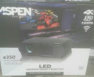 Led android smart projector hdmi comes with 72" screen