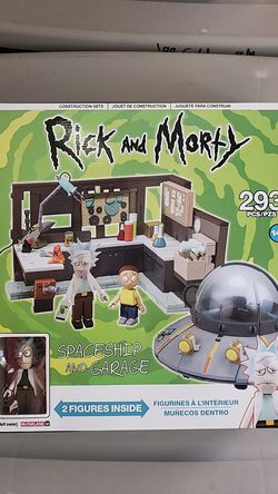 Rick and Morty McFarlane Builds set + extras