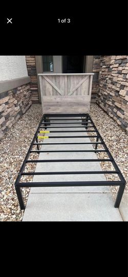 Twin size bed frame