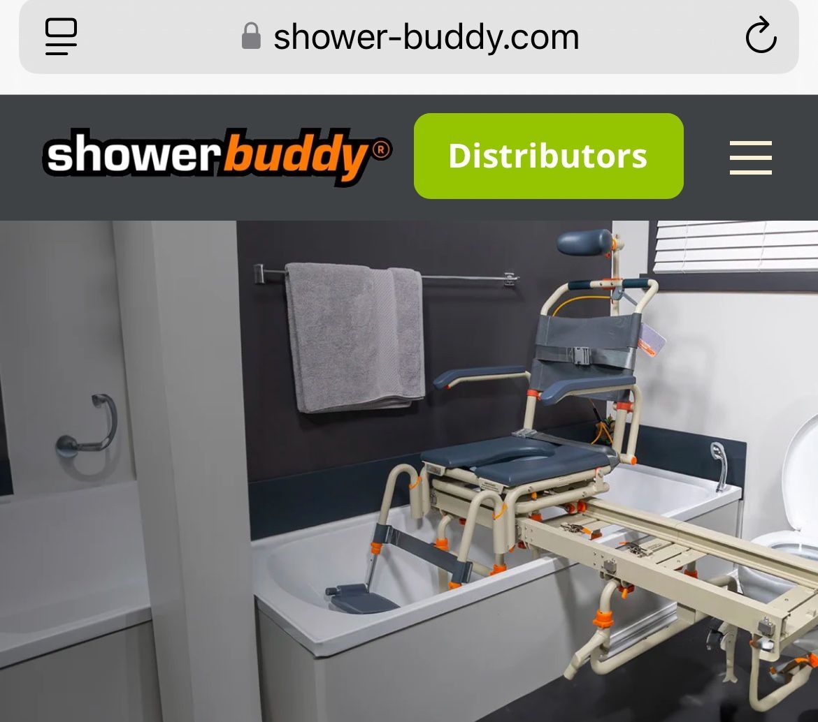 Shower Buddy Bathtub Toilet Chair Disabled ($3000 New)
