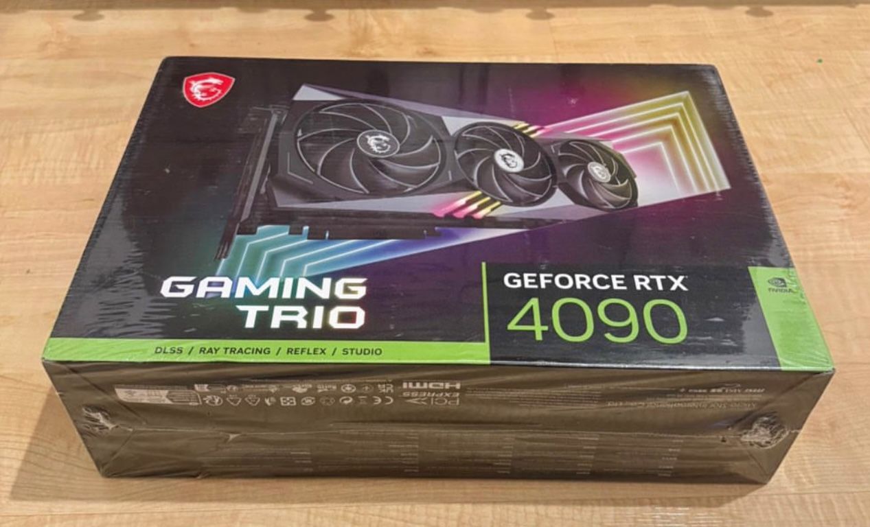 MSl GeForce RTX 4090 GAMING TRIO 24GB GDDR6X Graphics Card