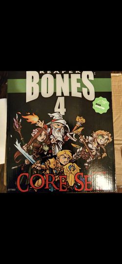 Reaper bones 4 miniatures (Kickstarter)