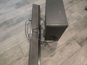 Sony Soundbar with Subwoofer