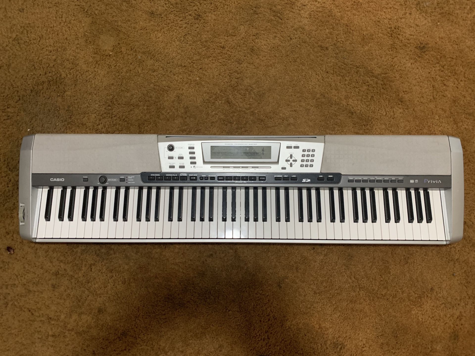 Casio Privia PX-575R 88’key stage piano