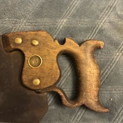 Old 1842 Against Grain Saw