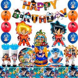 11pcs Dragon Ball z Birthday Party Decorations 