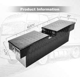 Aluminum Gull Wing Truck Tool Box