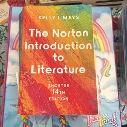 The Norton Introduction To Literature