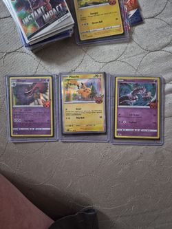 Pokémon TCG Gengar Pikachu Mewtwo Card Lot