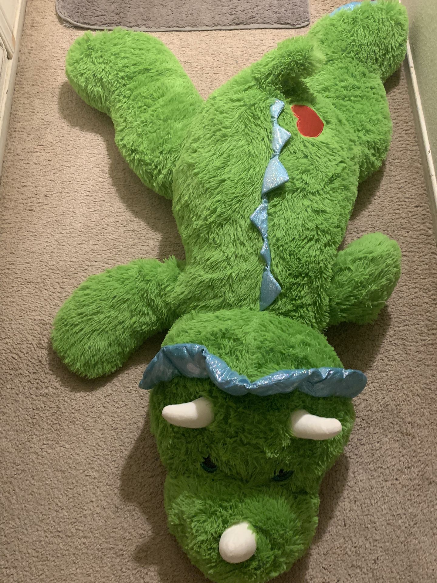 Valentines Day Dinosaur plushie
