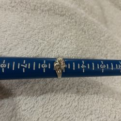 Vintage ring band  sterling silver 925  beautiful unique  size 5 1/4 
