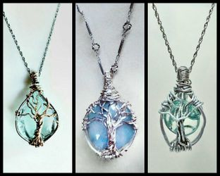 Handmade Tree of Life Pendants