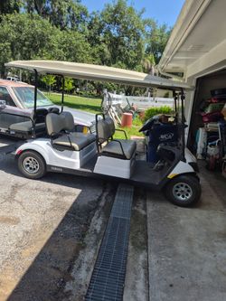 Yamaha 3 seat golf cart