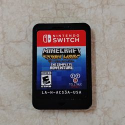 MINECRAFT STORY MODE THE COMPLETE ADVENTURE Game for Nintendo Switch