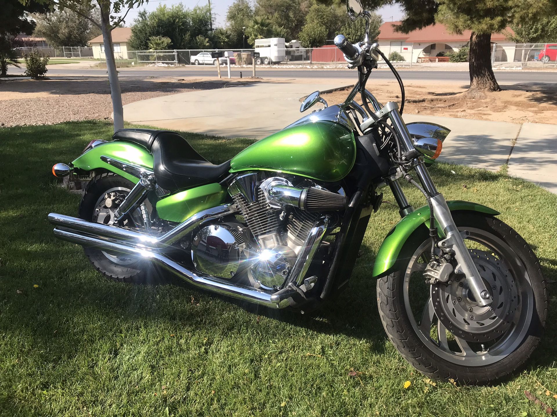 2007 Honda VTX 1300 chopper, motorcycle