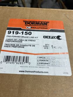 Dorman Stainless Brake Line Kit
