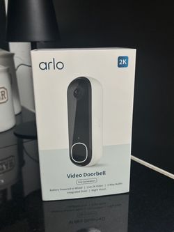 Arlo Video Doorbell 2K 2nd Gen