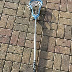 Warrior Mens Evo Attack Complete Lacrosse Stick W/ Lizard Skin Grip Tape