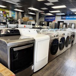 Washers & Dryers (Take It Home In Payments/ llévatelo a casa en pagos) 