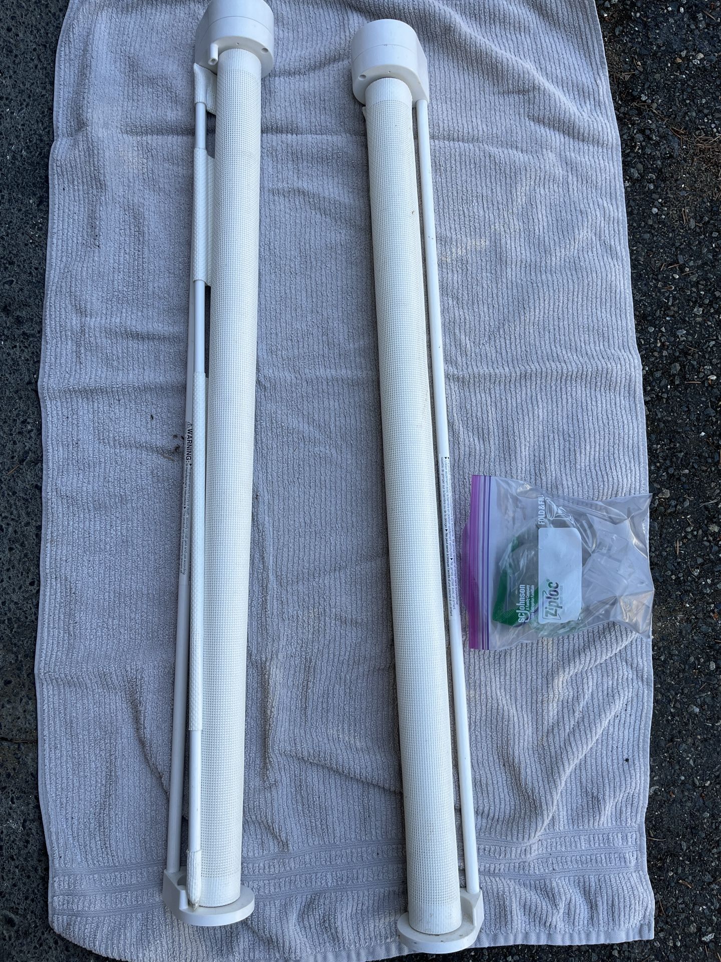 Two 52” Retract-a-gate