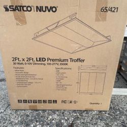 Two Brand New 2x2 LED Troffers