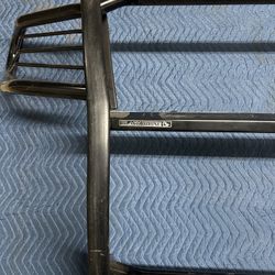 Black Horse Front Bumper For 2014 Nissan Frontier with Back Tail Light Covers 