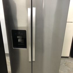 Stainless Counter Depth Side By Side Refrigerator 