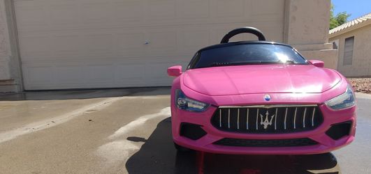 Maserati Ghibli Toy Car $100