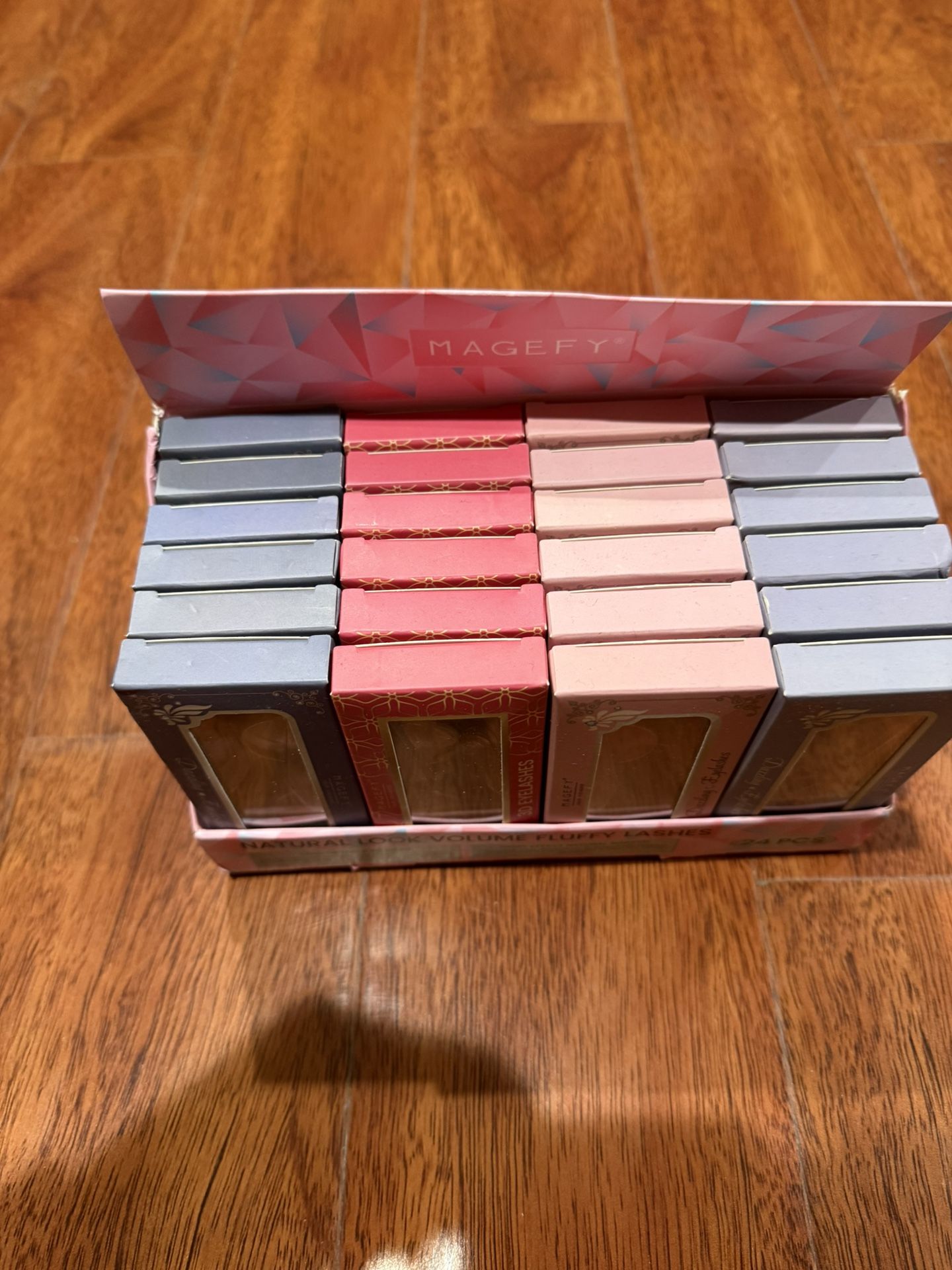 24 pieces, false eyelashes