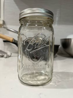 Ball Mason Jars, wide mouth, 64oz