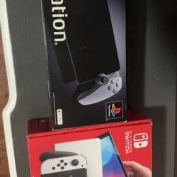 PS Portal And OLED Nintendo Switch 