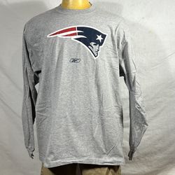 Reebok New England Patriots Thermal Long Sleeve T-Shirt 