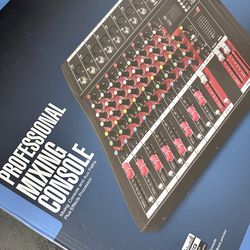 8 Channel new mixer with bluetooth