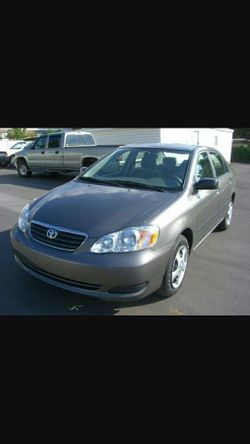 07 toyota corolla ce