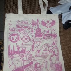 Pink Canvas Bag 