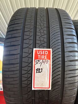 1 Pirelli Used Tire 315/40/21
