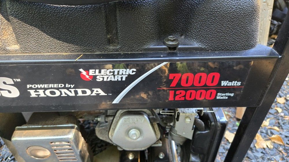 Honda Powerboss Generator 7000 12000