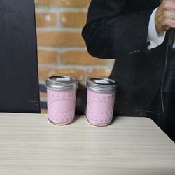 Homemade Cherry Cheesecake Scented Candle 