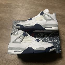 Jordan 4 Midnight Navy 