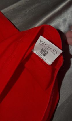 Red versace Large shirt