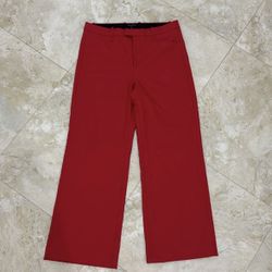 Banana Republic Women’s Red Pants Size 16