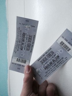 Two tickes for zacarias Ferreira concert sold he will be at wonderland Boston!