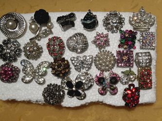 Costume Jewelry And Handmade Wire wrapped Pendants 