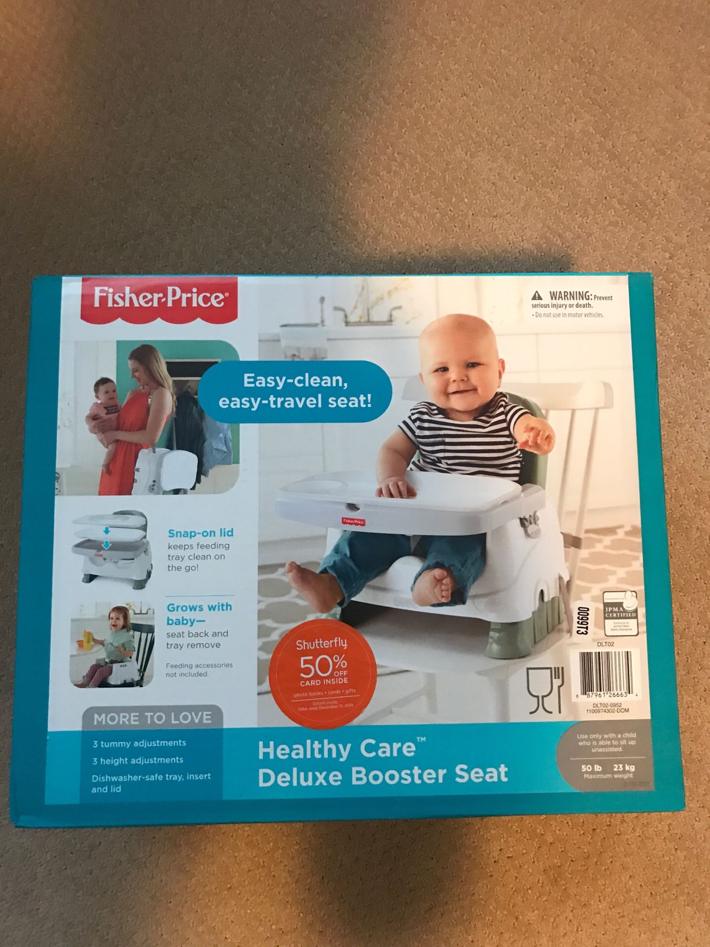 Brand New - Fisher price deluxe booster seat