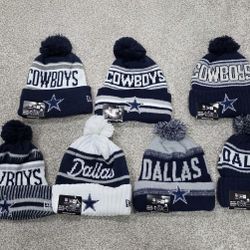 DALLAS COWBOY -NEW ERA BEANIE HATS....
