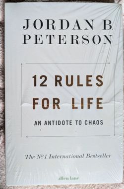 NEW/SEALED 12 Rules for Life by Jordan B. Peterson