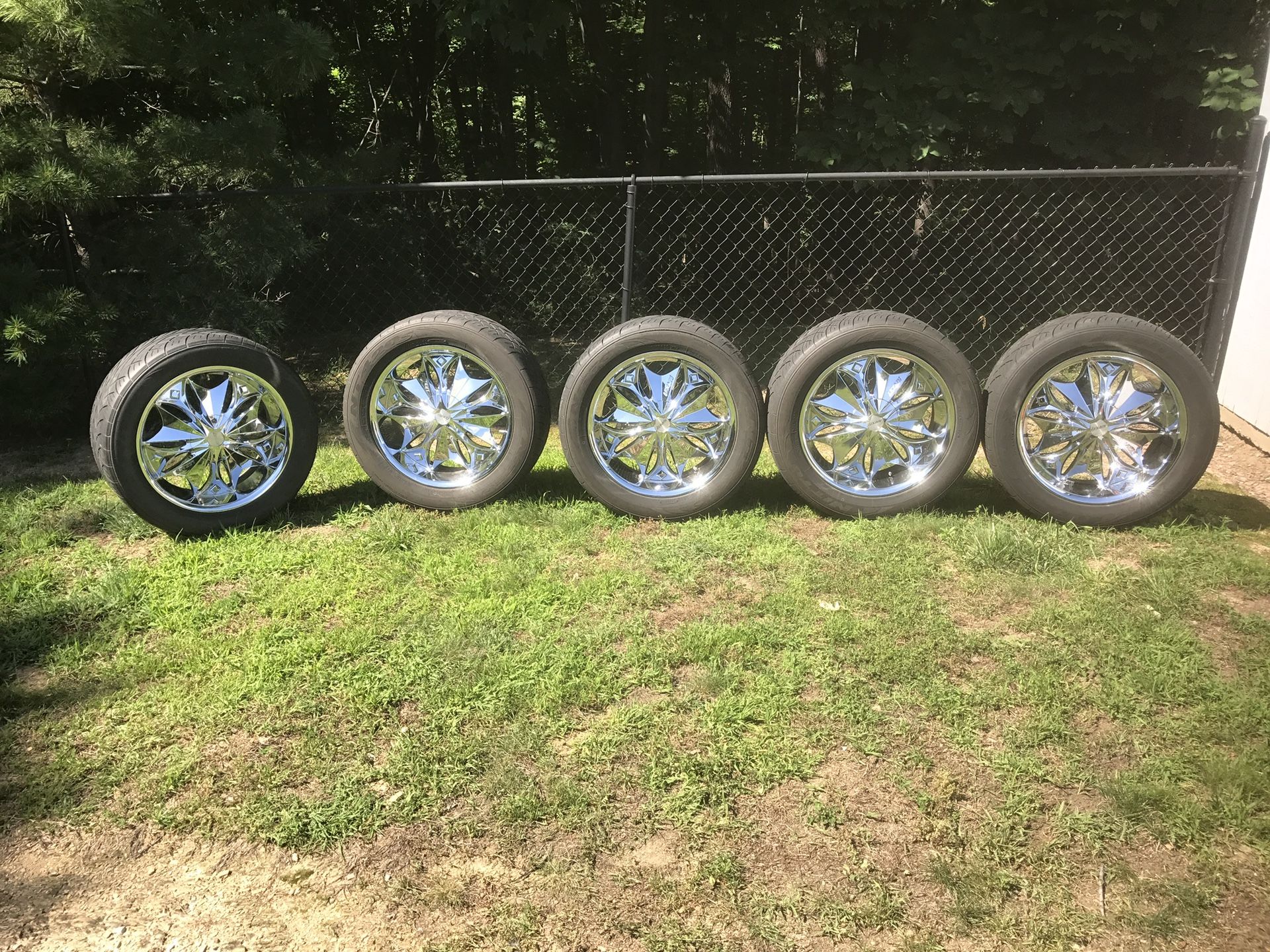 20’inch wheels with tires