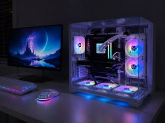 Gaming PC Custom Built by AREA-51 ✅🎮 Full RGB/Ryzen 7/32GB RAM/1TB SSD🖥 RTX 5070 GPU💥 1 Year Warranty‼️ $0 Down Finance Available ✅