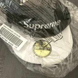 Brand New Supreme New Era Box Logo Spring Training Baseball Cap - Size 7 3/8